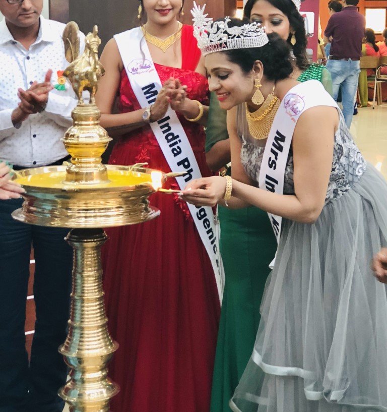 Inagurating School Annual Day
